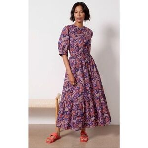Evereve Noelle‎ Open Back Floral Maxi Dress